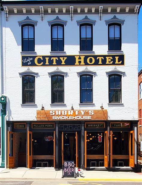 Commercial hospitality exterior and storefront renovation
