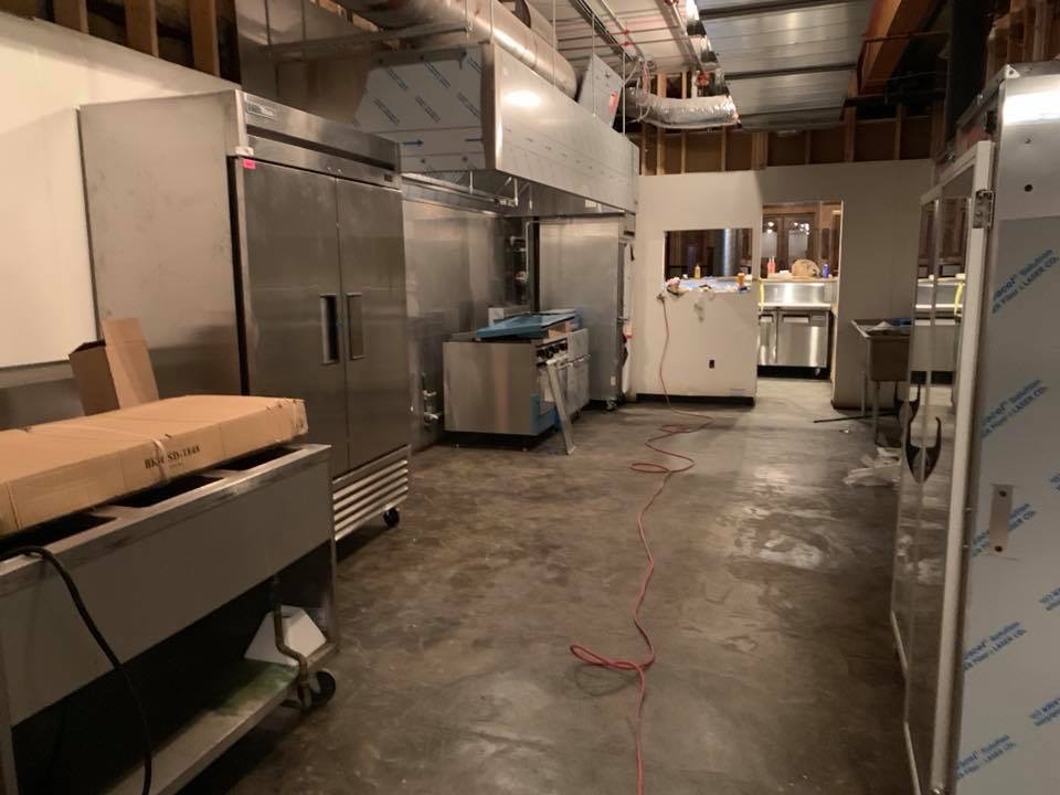 Commercial finish work detail